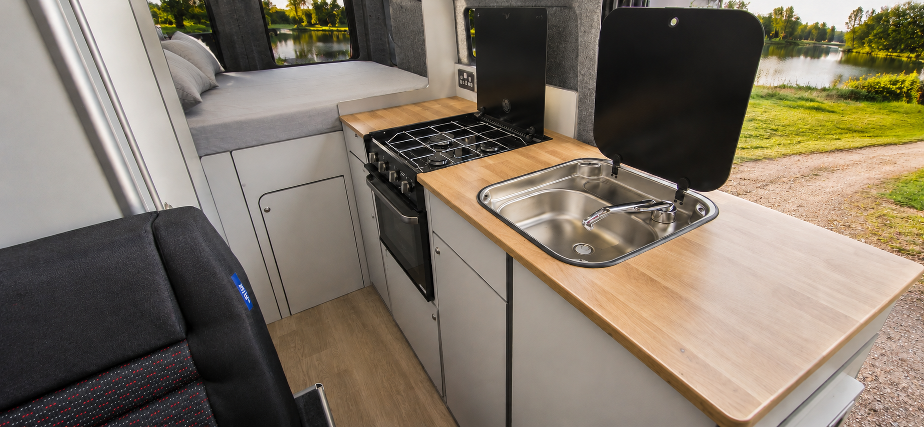 Luxury campervan conversion