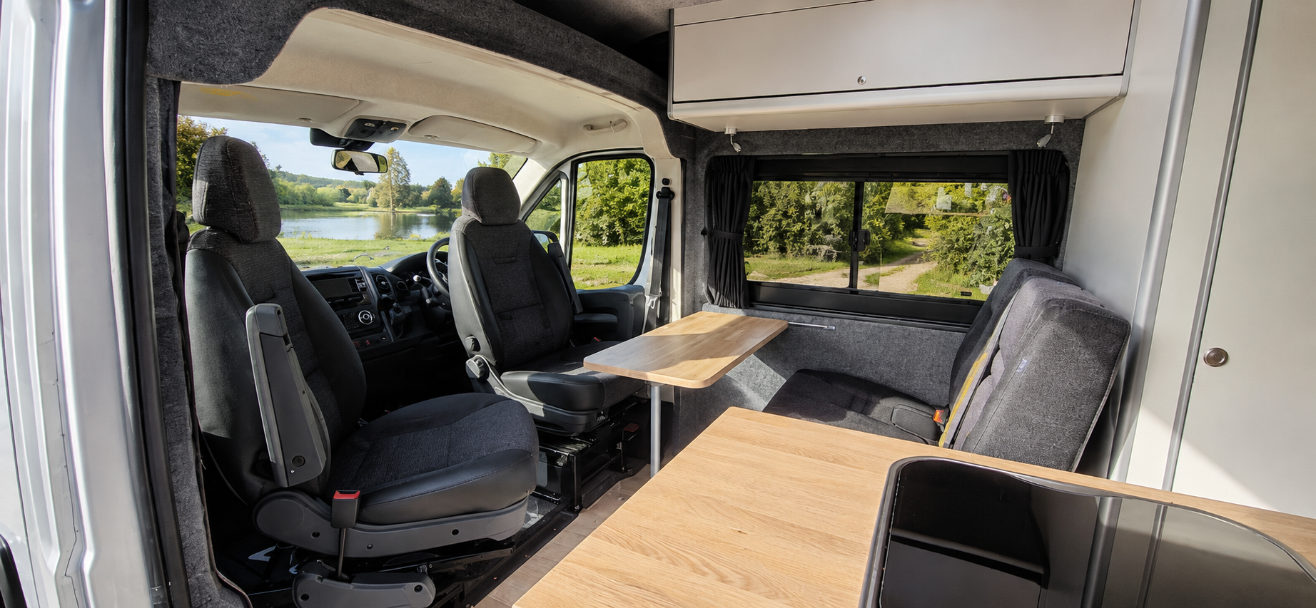 Modern camper interior