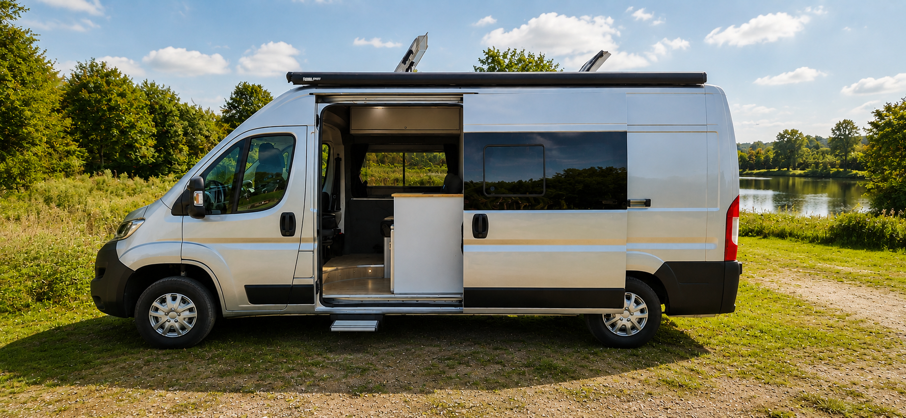 Campervan kitchen