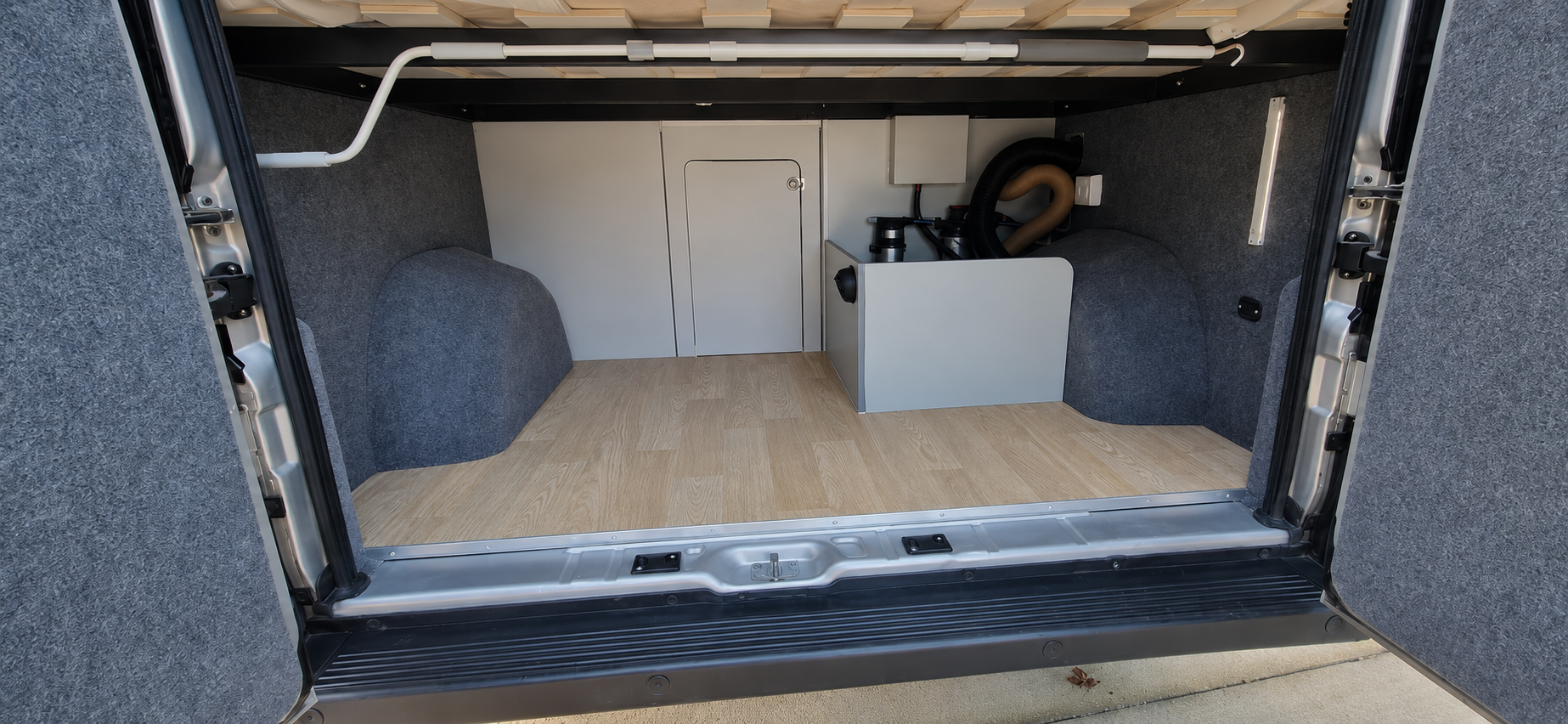 Campervan kitchen